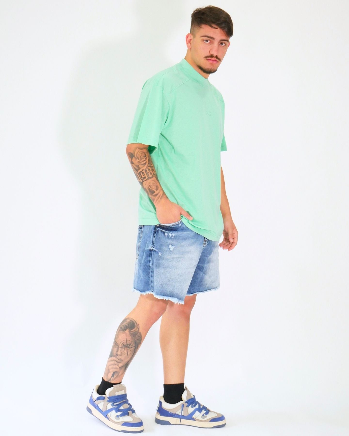 Donotconform T-Shirt TEE1010-T - SanShopLuxury - 2024, Abbigliamento, Donotconform, Idoneo, L, M, Outlet, Primavera/Estate, S, SS24, T-Shirt, Tiffany, Turchese, Uomo, XL