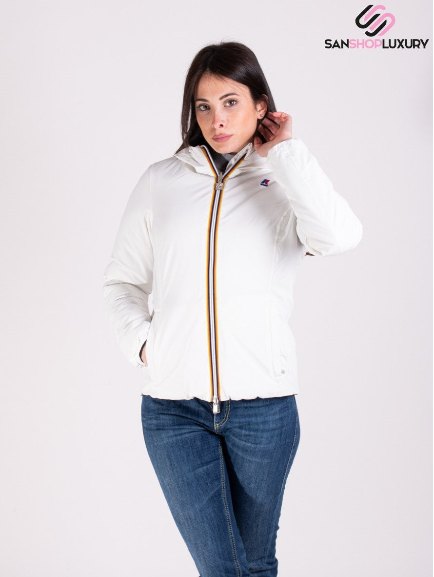 K-Way Giubbino K11199W - SanShopLuxury - -50%, 2021, Abbigliamento, Autunno/Inverno, Donna, FW21, Giubbino, Grigio, K-Way, L, Nero, Outlet, S, Ultimo, XL