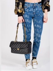 Versace Jeans Couture Jeans 72HAB5X0 - SanShopLuxury - 2022, 41, 42, Abbigliamento, Blu, Donna, Jeans, Outlet, Primavera/Estate, SS22, Versace Jeans Couture