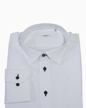 Sartoria Italiana Camicia 001369-07 - SanShopLuxury - 2019, 37, 38, 39, 40, 41, 43, 45, Abbigliamento, Autunno/Inverno, Bianco, Camicia, Carry Over, Continuativo, Idoneo, New, Primavera/Estate, Sartoria Italiana, Uomo