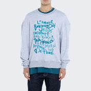 Gavensemble Felpa SWEAT11 - SanShopLuxury - 2023, Abbigliamento, Autunno/Inverno, Felpa, FW23, Gavensemble, Girocollo, Grigio, Outlet, Uomo, XL, XXL