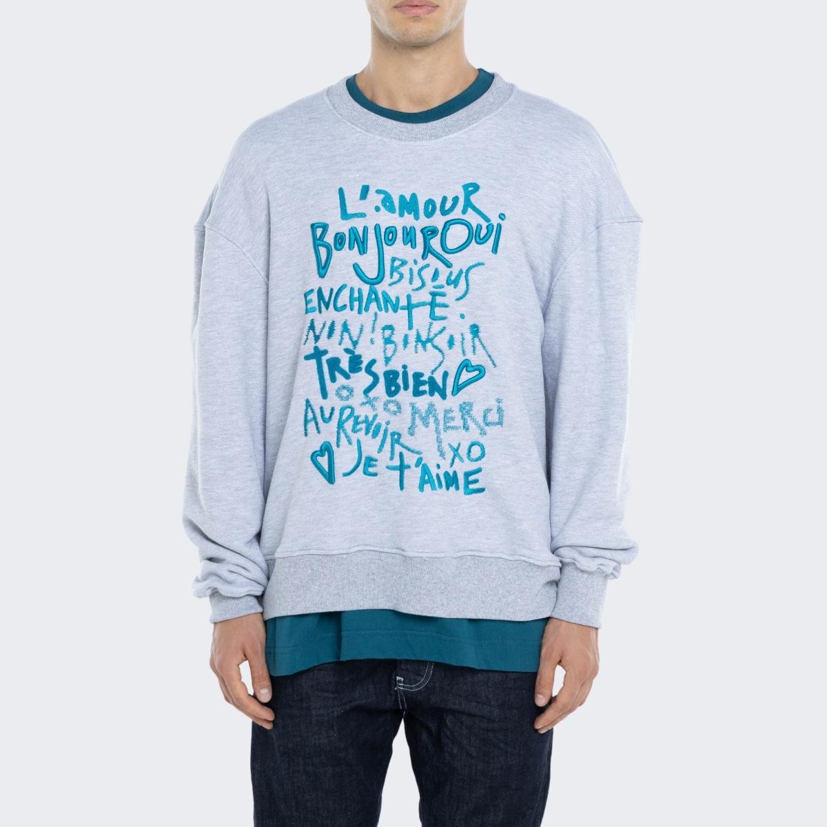 Inverno, Felpa, FW23, Gavensemble, Girocollo, Grigio, Outlet, Uomo, XL, XXL