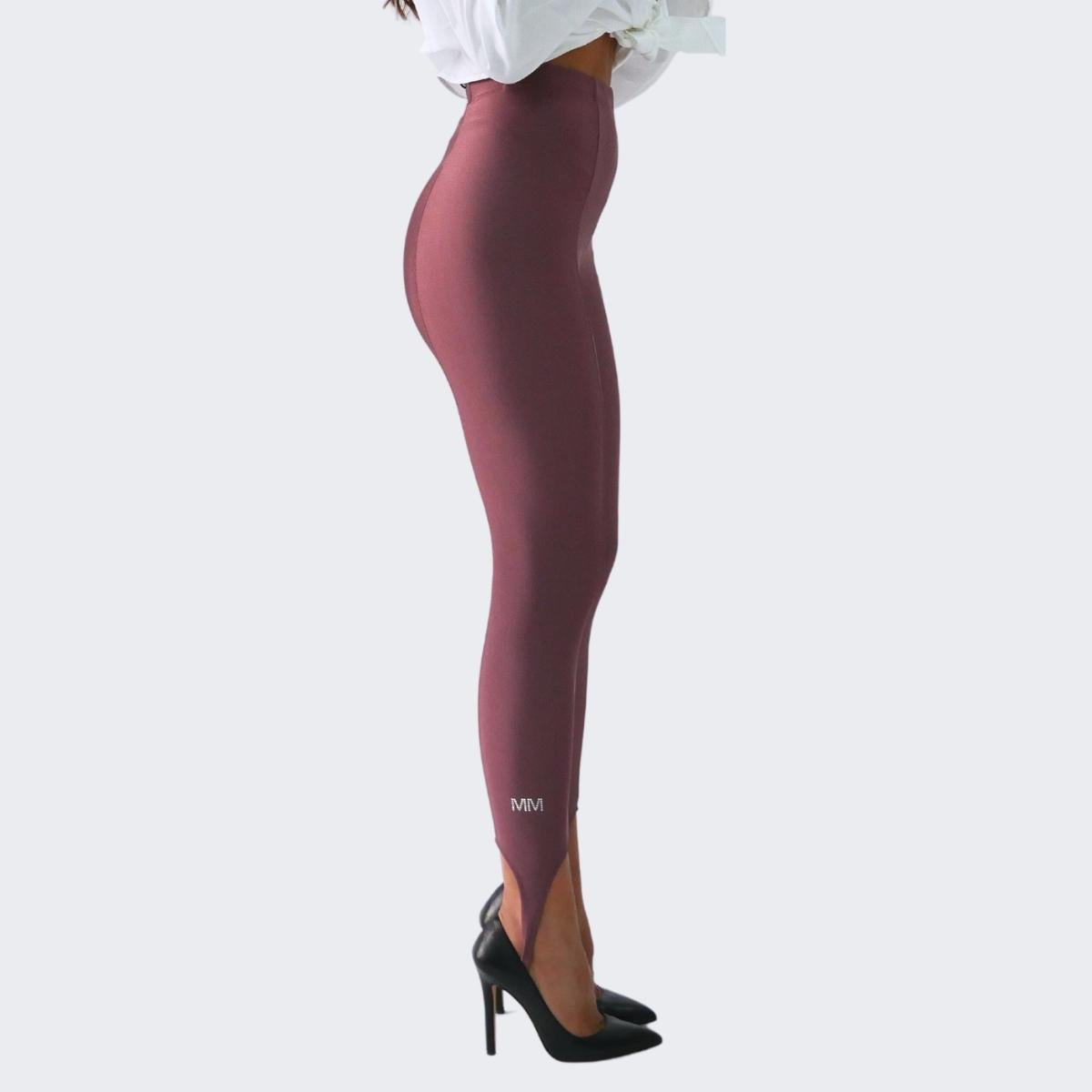 District Margherita Mazzei Leggings LT09 - SanShopLuxury - 2023, Abbigliamento, Activewear, Autunno/Inverno, Blu, District Margherita Mazzei, Donna, Fucsia, FW23, L, Leggings, M, Marrone, Nero, Outlet, Petrolio, Rosa, S, Tortora, XS