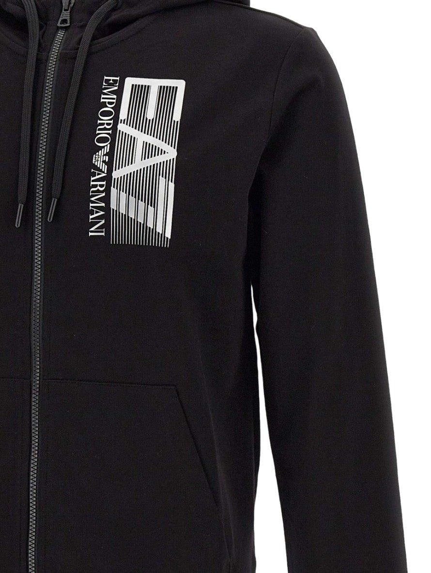 Ea7 Emporio Armani Felpa 6LPM53PJ05Z0200 - SanShopLuxury - 2022, Abbigliamento, Autunno/Inverno, Ea7 Emporio Armani, Felpa, FW22, Idoneo, M, Nero, Outlet, S, Uomo, XL, XXL, Zip