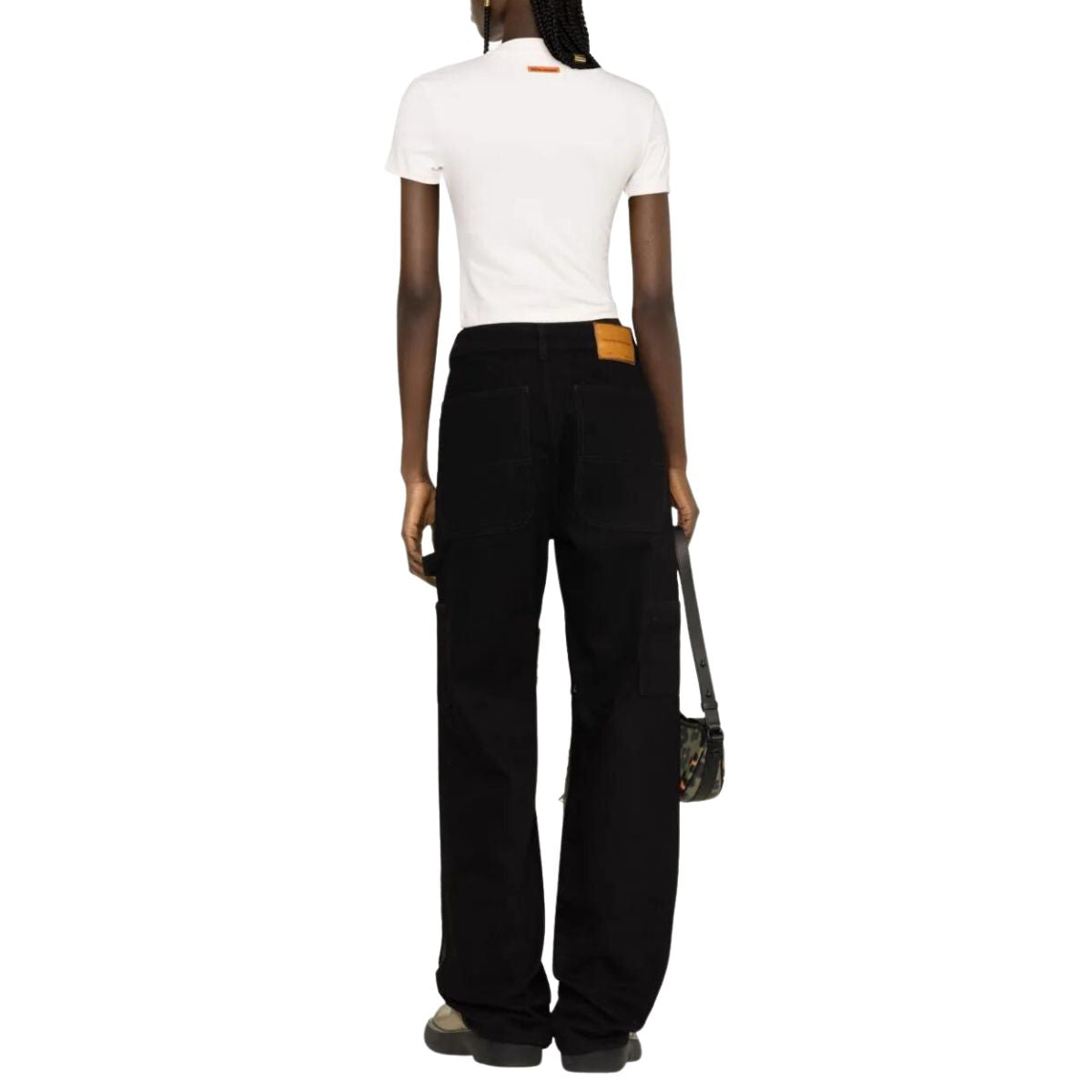 Heron Preston Jeans HWYB009F23DEN001 - SanShopLuxury - 2023, 39, 40, 41, 42, Abbigliamento, Autunno/Inverno, Cargo, Donna, FW23, Heron Preston, Jeans, Nero, Outlet