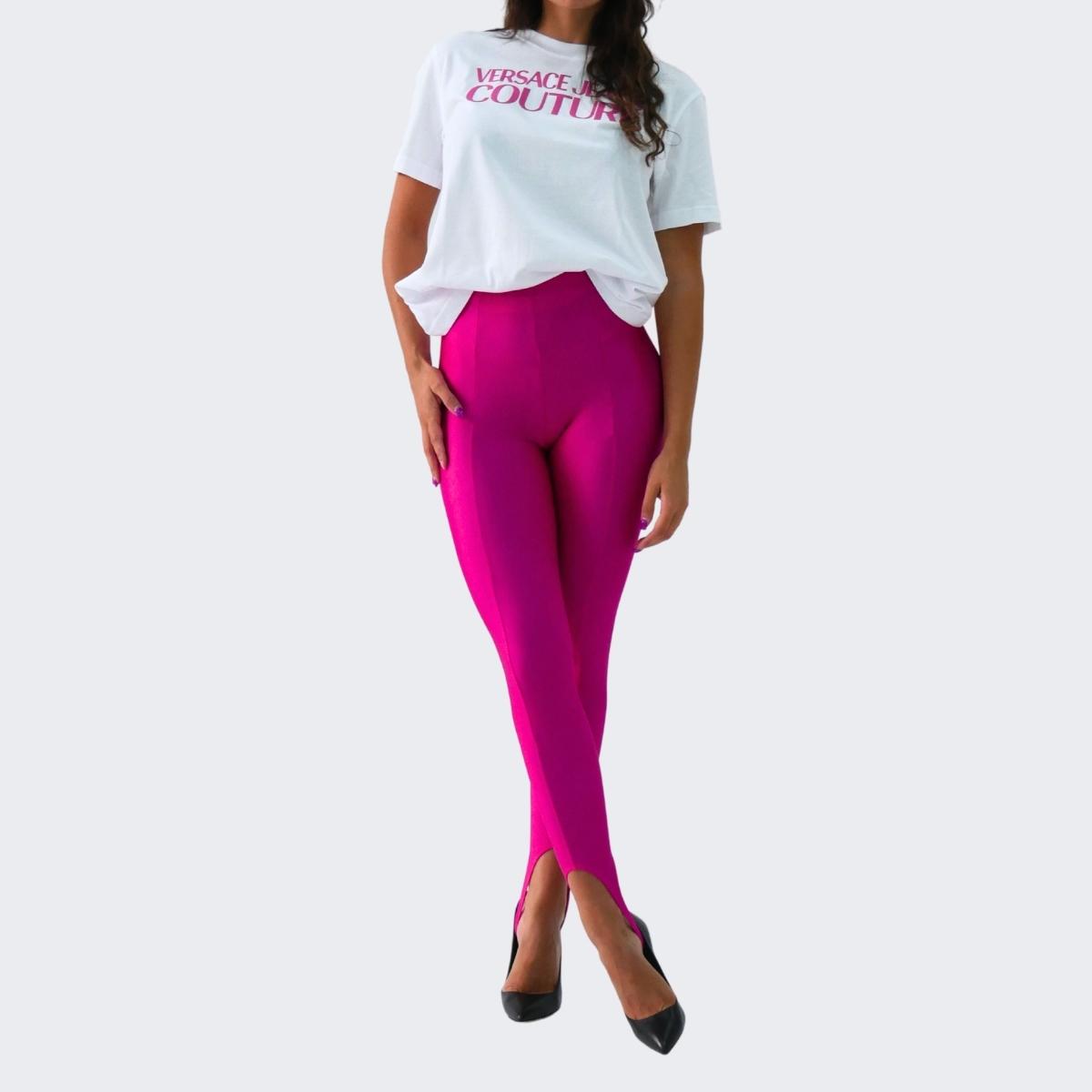 District Margherita Mazzei Leggings LT09 - SanShopLuxury - 2023, Abbigliamento, Activewear, Autunno/Inverno, Blu, District Margherita Mazzei, Donna, Fucsia, FW23, L, Leggings, M, Marrone, Nero, Outlet, Petrolio, Rosa, S, Tortora, XS