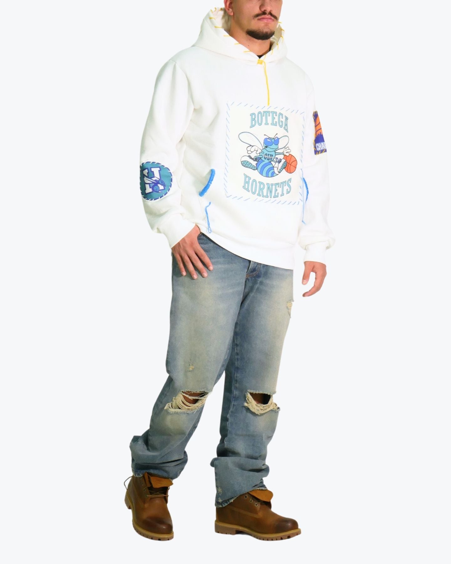 Inverno, Bianco, Botega, Donna, Felpa, FW24, Idoneo, L, M, Outlet, S, UNISEX, Uomo, XL, XXL, XXXL