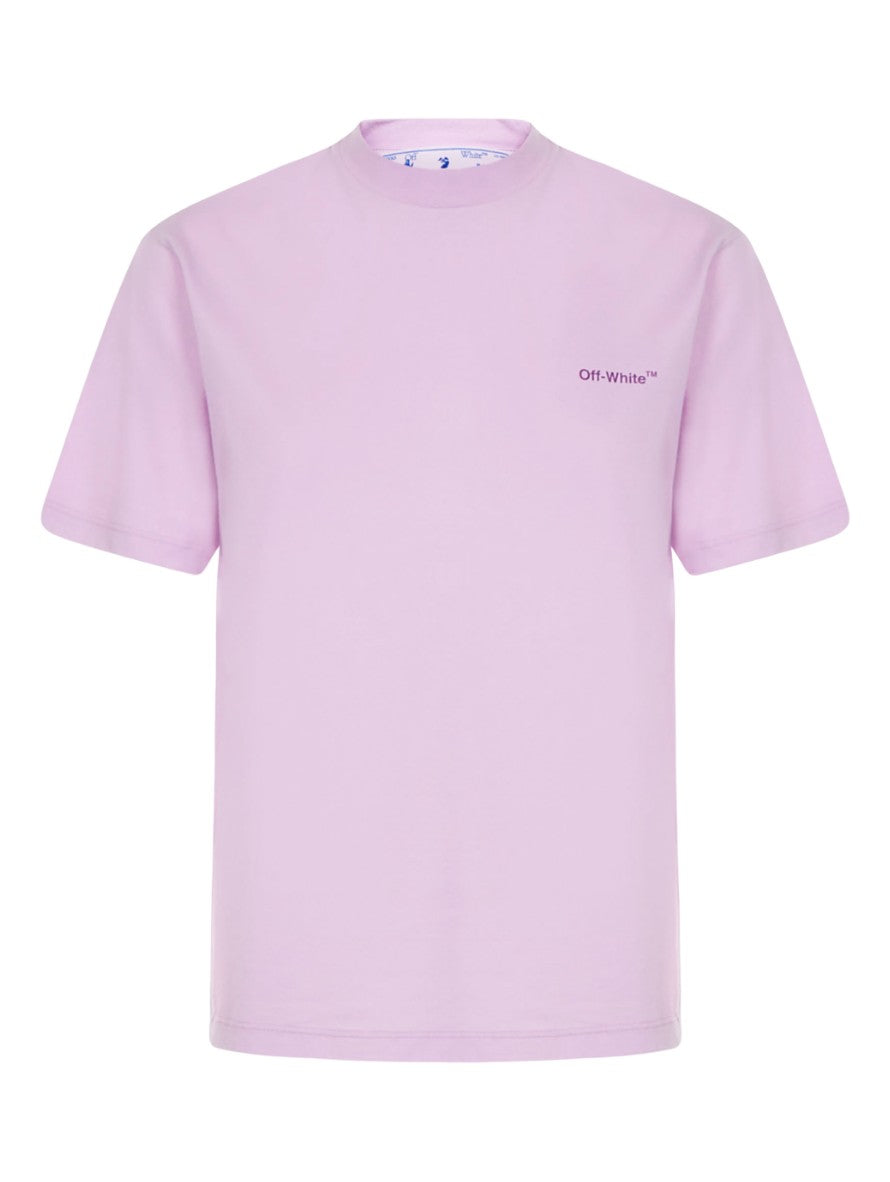 Off-White T-Shirt OWAA049F22JER001 - SanShopLuxury - 2022, Abbigliamento, Autunno/Inverno, Donna, FW22, L, Lilla, M, Off-White, Outlet, S, T-Shirt, Viola, XL