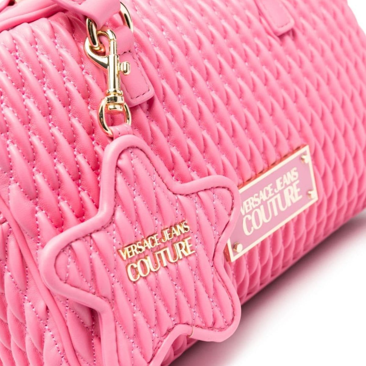 Versace Jeans Couture Borsa a Tracolla 75VA4BO6 ZS818 - SanShopLuxury - 2023, Autunno/Inverno, Bauletto, Borsa a Tracolla, Donna, FW23, Idoneo, Nero-Oro, Outlet, Rosa, Unica, Valigeria, Versace Jeans Couture