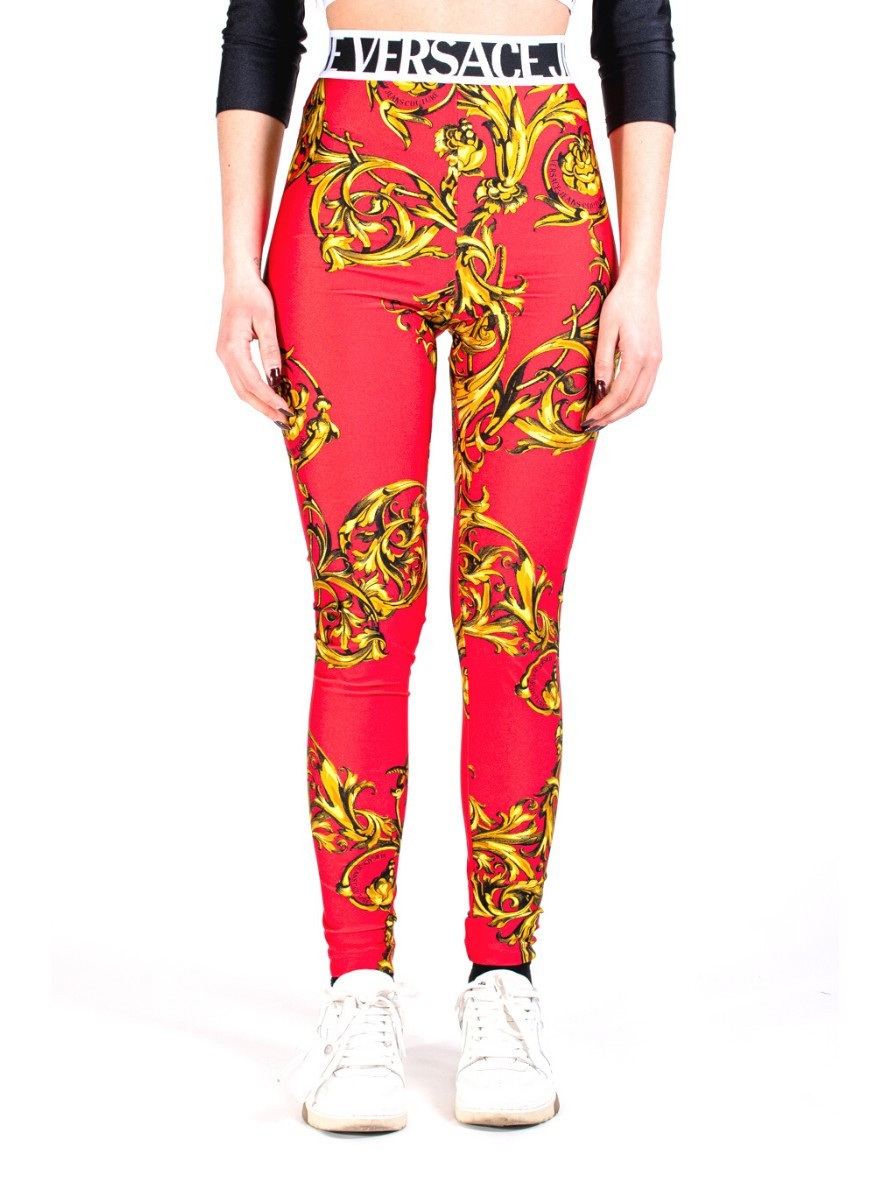 Versace Jeans Couture Leggings 72HAC101 - SanShopLuxury - 2022, 38, Abbigliamento, Arancione, Donna, Leggings, Outlet, Primavera/Estate, SS22, Ultimo, Versace Jeans Couture