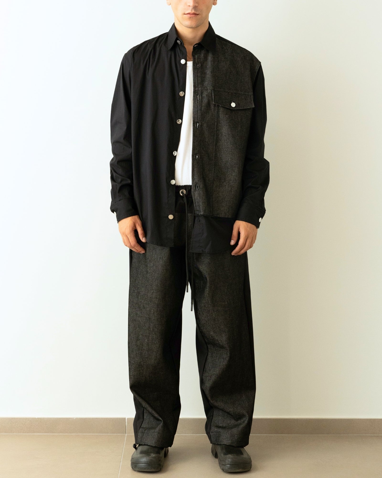 Gavensemble Camicia SHIRT50-N - SanShopLuxury - 2024, Abbigliamento, Autunno/Inverno, Camicia, Continuativo, FW24, Gavensemble, Idoneo, Nero, Outlet, Primavera/Estate, Ultimo, Uomo, XL