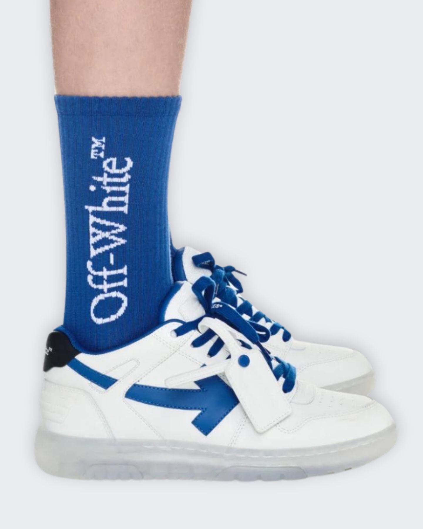 Off-White Sneakers OMIA189S24LEA010 0146 - SanShopLuxury - 2024, 39, 40, 41, 43, 44, Autunno/Inverno, Bianco, Bianco-Blu, Calzature, Carry Over, Continuativo, Idoneo, New, Off-White, Out of office, Primavera/Estate, Sneakers, Uomo