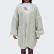 District Margherita Mazzei Maglieria TW06 - SanShopLuxury - 2023, 42, 44, Abbigliamento, Autunno/Inverno, Beige, Cardigan, District Margherita Mazzei, Donna, Fucsia, FW23, Lana, Maglieria, Nero, Outlet, Panna, Rosa