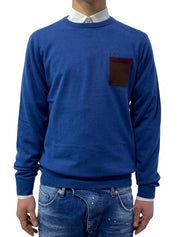 Sun 68 Maglieria 26155 - SanShopLuxury - -50%, 2018, Abbigliamento, Autunno/Inverno, Blu, Blu Cobalto, Blu Navy, FW18, M, Maglieria, Outlet, S, Sun 68, Uomo, Verde, Verde Foresta, XXL