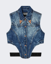Versace Jeans Couture Top 76HAM257/DW009M31904