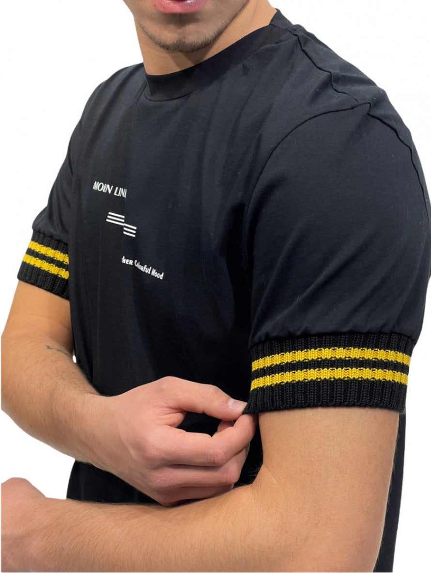 Chiodi Milano T-Shirt 0068 - SanShopLuxury - -50%, 2021, Abbigliamento, Autunno/Inverno, Chiodi Milano, FW21, L, M, Nero, Outlet, S, T-Shirt, Uomo