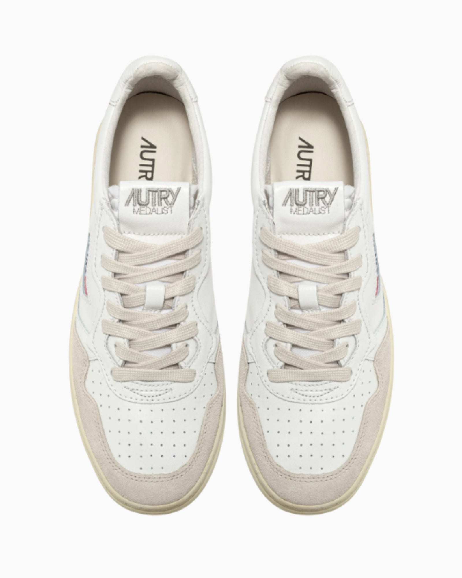 Autry Sneakers AULM-LS33 - SanShopLuxury - 2025, 40, 41, 42, 43, 44, 45, Autry, Autunno/Inverno, Bianco-Beige, Calzature, FW25, New, Sneakers, Stellato, Uomo