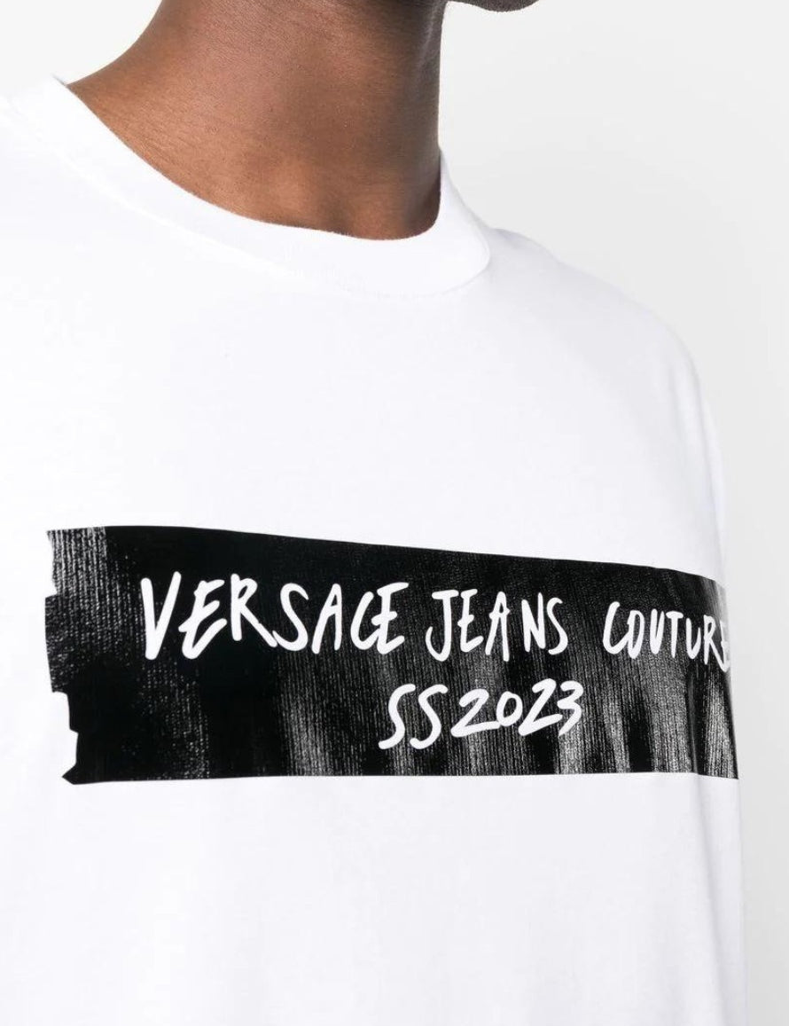 Estate, S, SS23, T-Shirt, Uomo, Versace Jeans Couture, XS