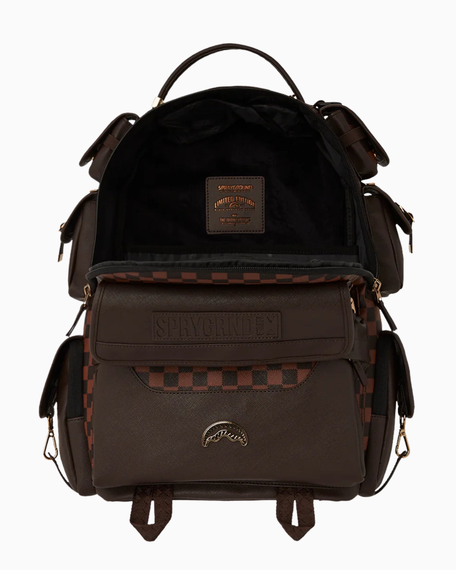 Sprayground Zaino 910B7406NSZ - SanShopLuxury - 2025, Autunno/Inverno, Continuativo, Donna, Idoneo, Marrone, New, Primavera/Estate, Sprayground, SS25, Unica, UNISEX, Uomo, Valigeria, Zaino