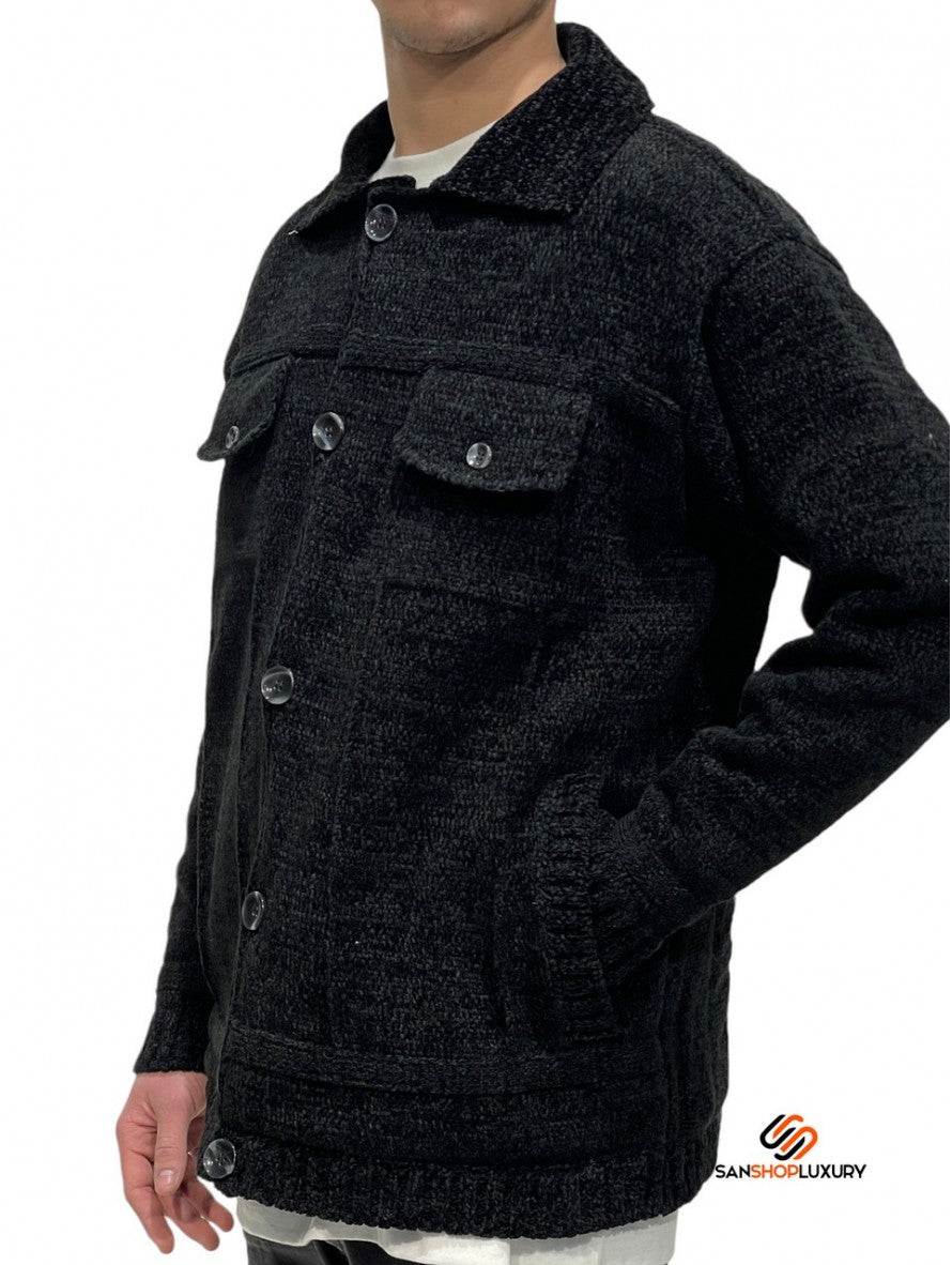 Donotconform Maglieria DN511C-N - SanShopLuxury - -50%, 2021, Abbigliamento, Autunno/Inverno, Donotconform, FW21, Maglieria, Nero, Outlet, S, Uomo, XXL