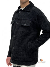 Donotconform Maglieria DN511C-N - SanShopLuxury - -50%, 2021, Abbigliamento, Autunno/Inverno, Donotconform, FW21, Maglieria, Nero, Outlet, S, Uomo, XXL