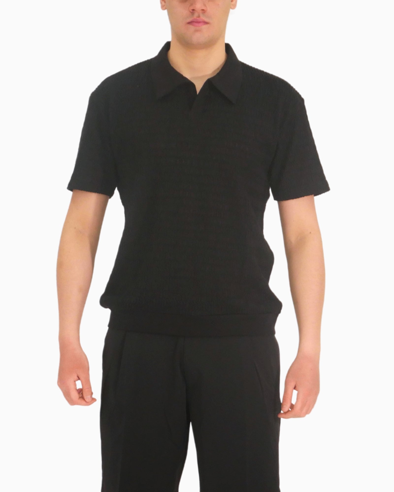 Brian Rush T-Shirt Polo FD203-MA330-NERO