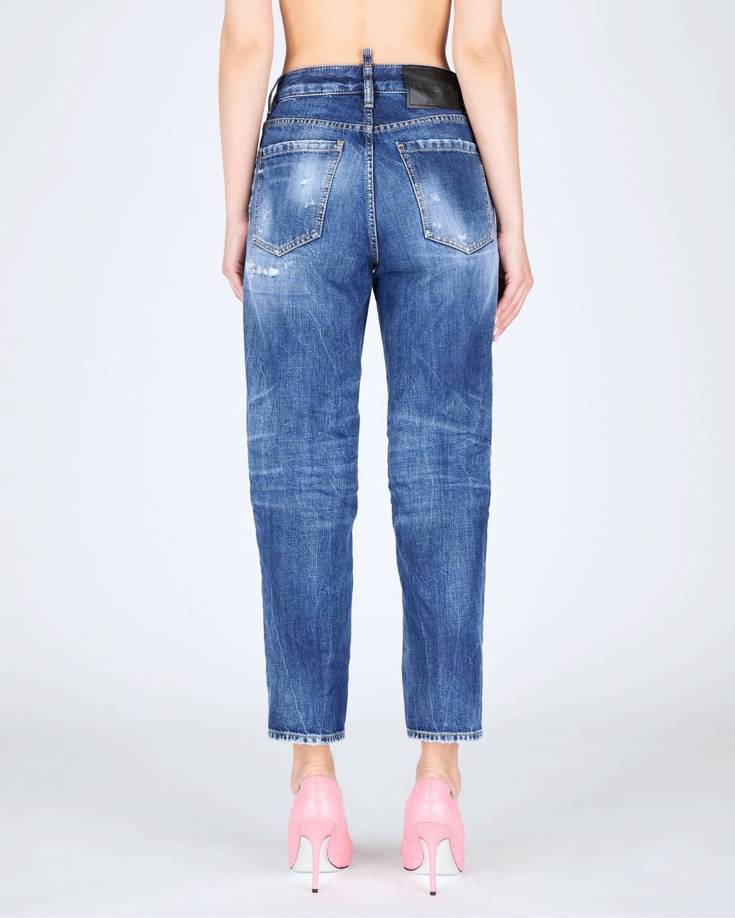 Dsquared2 Jeans S75LB0869/S30309470 - SanShopLuxury - 2024, 36, 38, 40, 42, 44, Abbigliamento, Blu, Donna, Dsquared2, Idoneo, Jeans, Outlet, Primavera/Estate, SS24