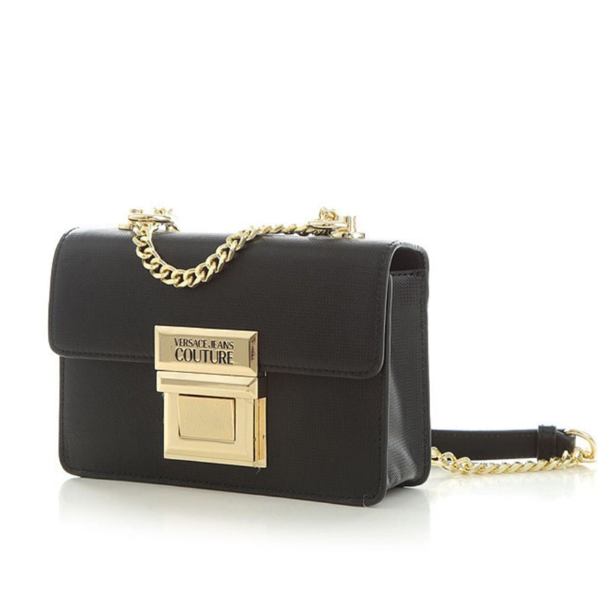 Versace Jeans Couture Borsa Da Spalla 71VA4B21 ZP041 899 - SanShopLuxury - -50%, 2021, Autunno/Inverno, Borsa Da Spalla, Continuativo, Donna, Nero, Outlet, Primavera/Estate, SS21, Tracolla, Ultimo, Unica, Valigeria, Versace Jeans Couture