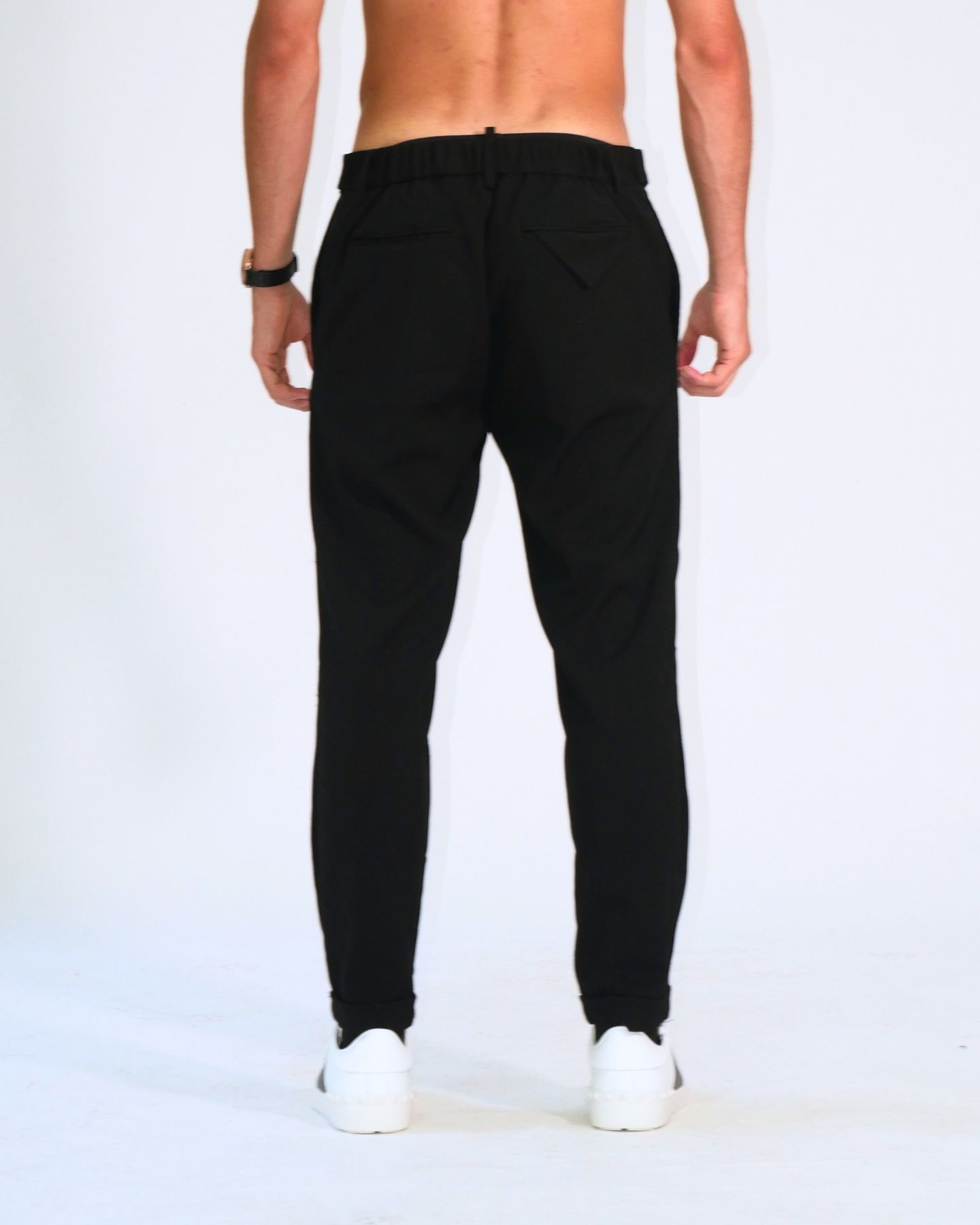 Chiodi Milano Pantalone FW-0097-N - SanShopLuxury - 2024, Abbigliamento, Autunno/Inverno, Carry Over, Chiodi Milano, Idoneo, L, M, Nero, Pantalone, S, Uomo, XL, XXL, XXXL