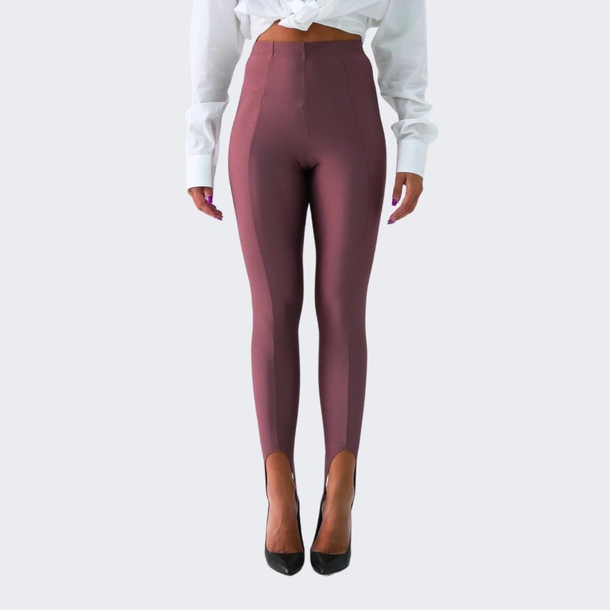District Margherita Mazzei Leggings LT09 - SanShopLuxury - 2023, Abbigliamento, Activewear, Autunno/Inverno, Blu, District Margherita Mazzei, Donna, Fucsia, FW23, L, Leggings, M, Marrone, Nero, Outlet, Petrolio, Rosa, S, Tortora, XS