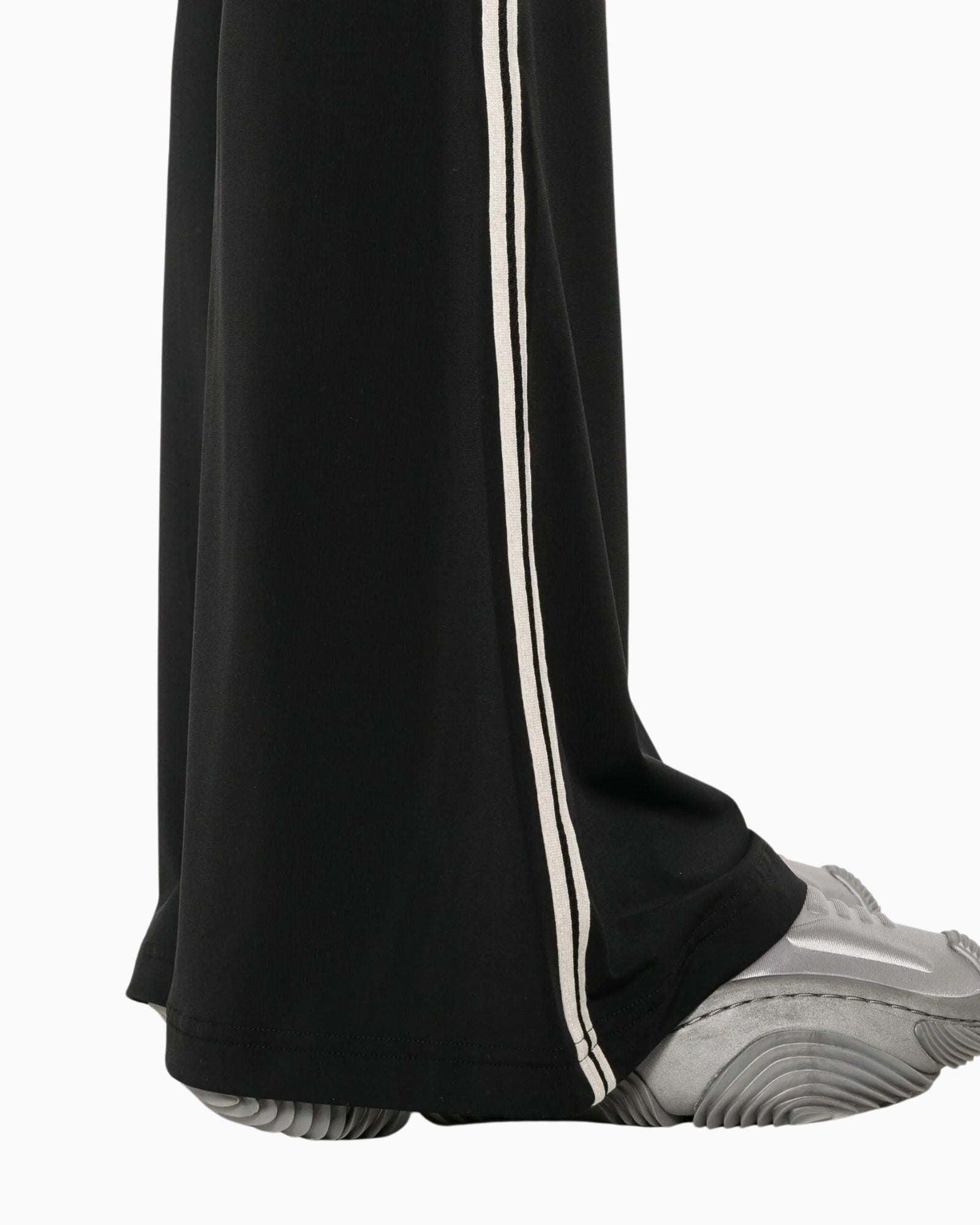 Palm Angels Pantalone PWCA145S25FAB001 1003 - SanShopLuxury - 2025, Abbigliamento, Donna, Idoneo, L, M, Nero, New, Palm Angels, Pantalone, Primavera/Estate, S, SS25, XS