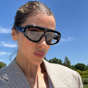 Sunglasses Occhiali VIENNA NERO FUME'-C03 - SanShopLuxury - 2025, Accessori, Autunno/Inverno, Bellezza, Continuativo, Donna, Nero, New, Occhiali, Primavera/Estate, SS25, Stellato, Sunglasses, UNISEX, Uomo