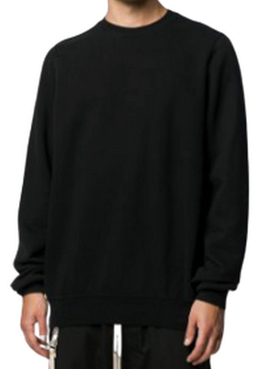 Rick Owens Drkshdw Felpa DU19F6270/F09 - SanShopLuxury - -50%, 2019, Abbigliamento, Autunno/Inverno, Felpa, FW19, Girocollo, L, Nero, Outlet, Rick Owens Drkshdw, S, Uomo, XL