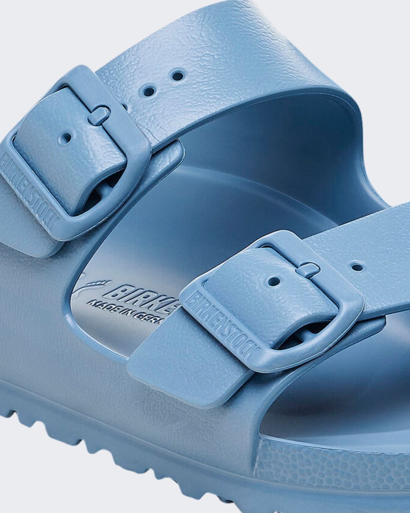 Birkenstock Sandali 1027376 - SanShopLuxury - 35, 36, 37, Beachwear, Birkenstock, Calzature, Carry Over, Celeste, Donna, Gomma, New, Primavera/Estate, Sandali, Stellato