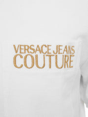 Versace Jeans Couture T-Shirt Polo 72GAGT01 - SanShopLuxury - 2022, Abbigliamento, Bianco, L, Nero, Outlet, Primavera/Estate, SS22, T-Shirt Polo, Uomo, Versace Jeans Couture, XL