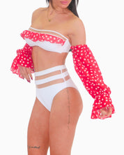District Margherita Mazzei Costume 5PR16-5PR26-0026 - SanShopLuxury - 1°, 2025, 2°, 3°, 4°, 5°, Abbigliamento, Beachwear, Costume, District Margherita Mazzei, Donna, Idoneo, New, Primavera/Estate, Rosso, SS25