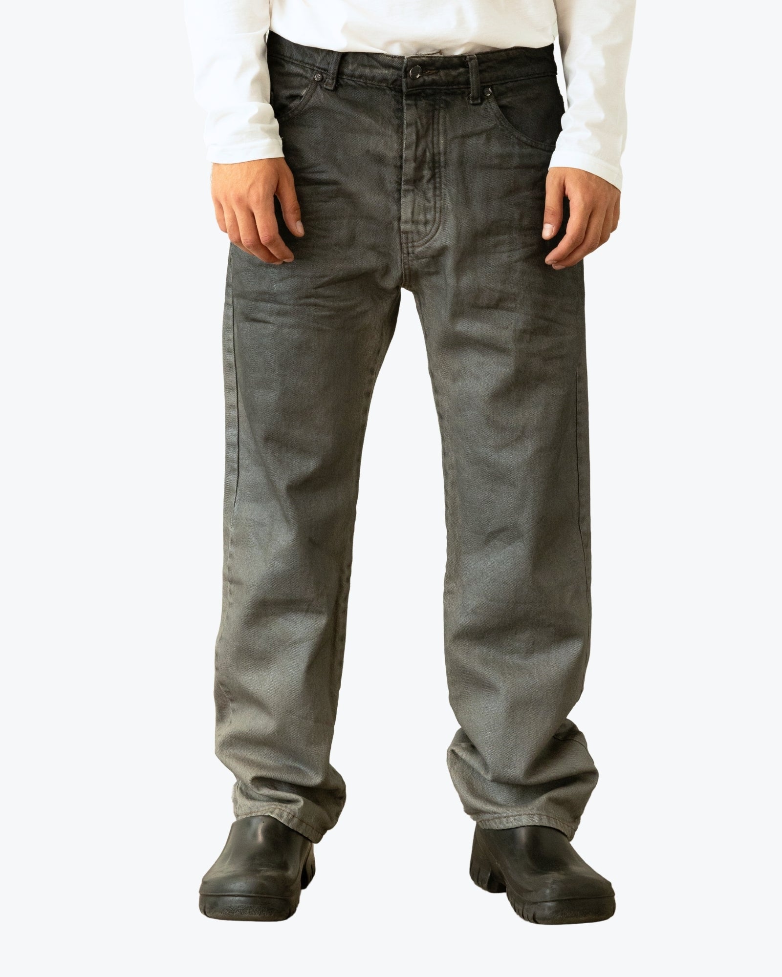 Gavensemble Jeans BAGGY60-G - SanShopLuxury - 2024, 44, 46, 48, 50, 52, 54, Abbigliamento, Autunno/Inverno, Baggy, Continuativo, FW24, Gavensemble, Grigio, Idoneo, Jeans, Outlet, Primavera/Estate, Uomo