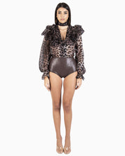 District Margherita Mazzei Camicia WIP83-0602 - SanShopLuxury - 2025, 40, 42, Abbigliamento, Autunno/Inverno, Camicia, District Margherita Mazzei, Donna, FW25, Idoneo, Maculato, New