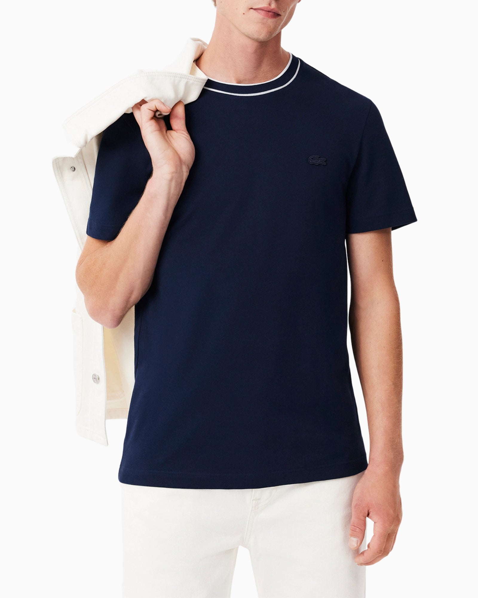 Lacoste T-Shirt TH8174/166 - SanShopLuxury - 2025, Abbigliamento, Blu, Carry Over, Donna, Idoneo, L, Lacoste, M, New, Primavera/Estate, T-Shirt, UNISEX, Uomo, XL, XXL, XXXL, XXXXL