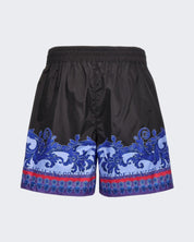 Versace Jeans Couture Costume 76GAD116/CQS87205 - SanShopLuxury - 2024, 46, 48, 50, 52, Abbigliamento, Beachwear, Costume, Idoneo, Nero-Blu, Outlet, Pantaloncino, Primavera/Estate, SS24, Uomo, Versace Jeans Couture