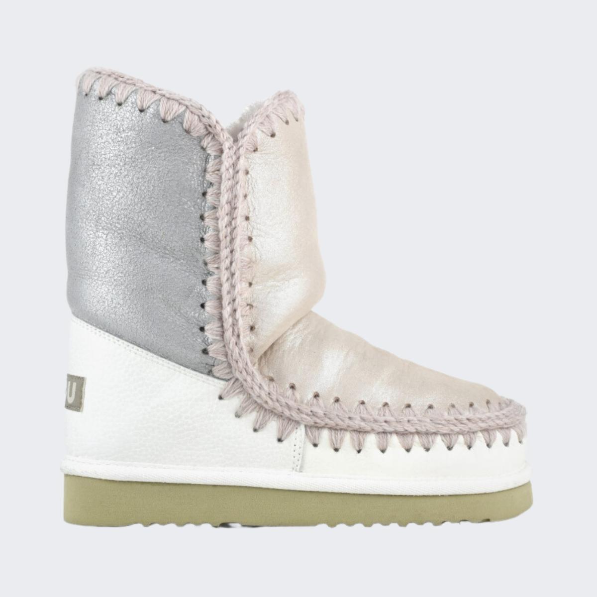 Mou Stivali MU.FW101065C - SanShopLuxury - 2023, 36, 37, Autunno/Inverno, Bianco-Argento-Rosa, Calzature, Donna, ESKIMO24, FW23, Idoneo, Mou, Outlet, Stivali