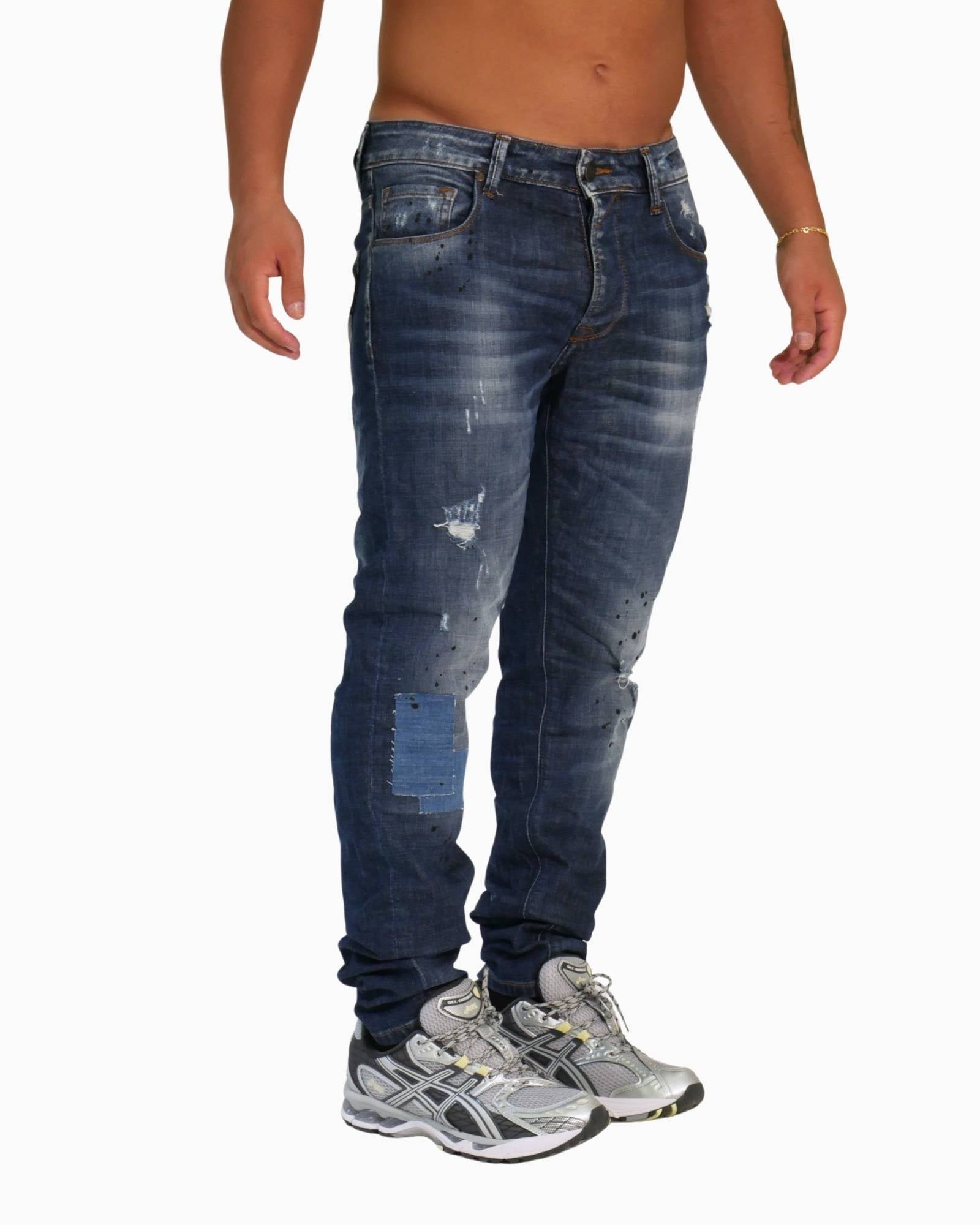 Why Not Brand Jeans JSA9 - SanShopLuxury - 2025, 44, 46, 48, 50, 52, 54, Abbigliamento, Autunno/Inverno, Blu, FW25, Idoneo, Jeans, New, Uomo, Why Not Brand