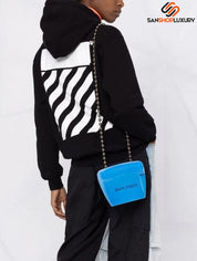 Felpa Off-White OWBB032C99JER0011001 - SanShopLuxury - Abbigliamento, Autunno/Inverno, Carry Over, Con Cappuccio, Continuativo, Donna, Felpa, Idoneo, L, M, Nero, New, Off-White, Primavera/Estate, S