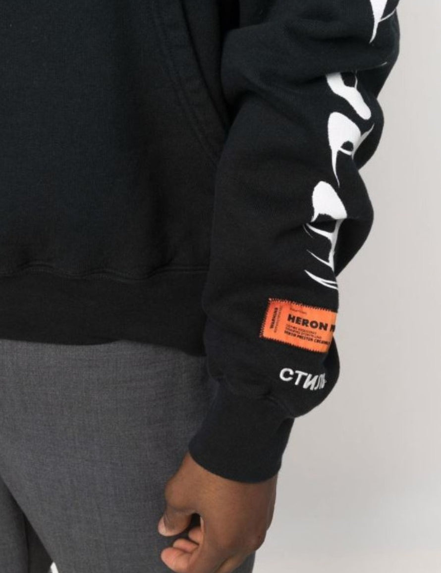 Inverno, Con Cappuccio, Felpa, FW21, Heron Preston, M, Nero, Outlet, S, Uomo