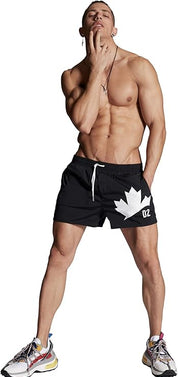 Dsquared2 Costume D7B643640 - SanShopLuxury - -50%, 2021, 46, Abbigliamento, Beachwear, Costume, Dsquared2, Nero, Outlet, Pantaloncino, Primavera/Estate, SS21, Ultimo, Uomo, Verde