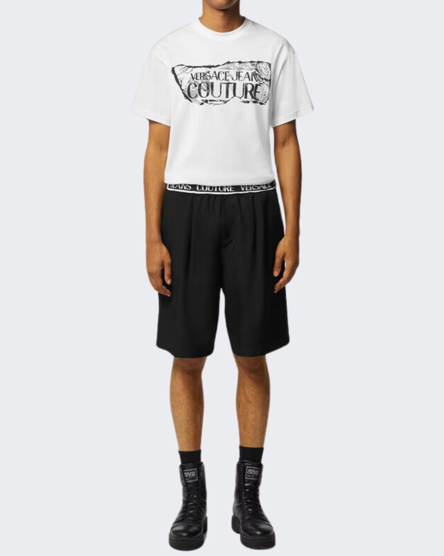 Versace Jeans Couture Short 76GAD119/N0307899 - SanShopLuxury - 2024, Abbigliamento, Idoneo, Nero, Outlet, Pantaloncino, Primavera/Estate, S, Short, SS24, Ultimo, Uomo, Versace Jeans Couture