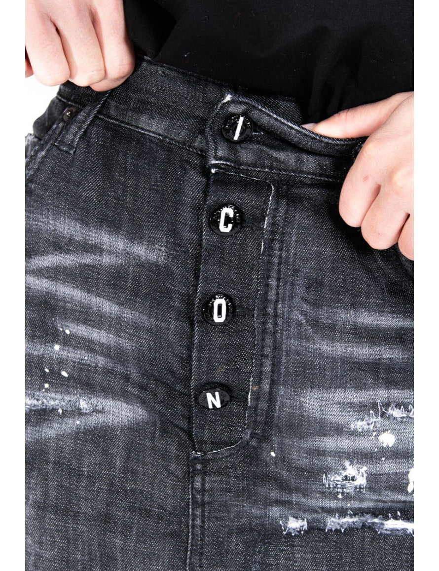 Inverno, Donna, Dsquared2, FW21, Gonna, Nero, Outlet