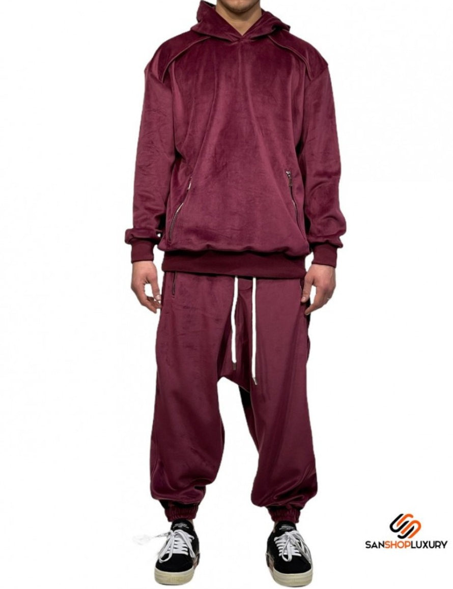 Inverno, Bordeaux, Donotconform, FW21, Nero, Outlet, Rosso, S, Tuta Completa, Uomo, XL, XXL