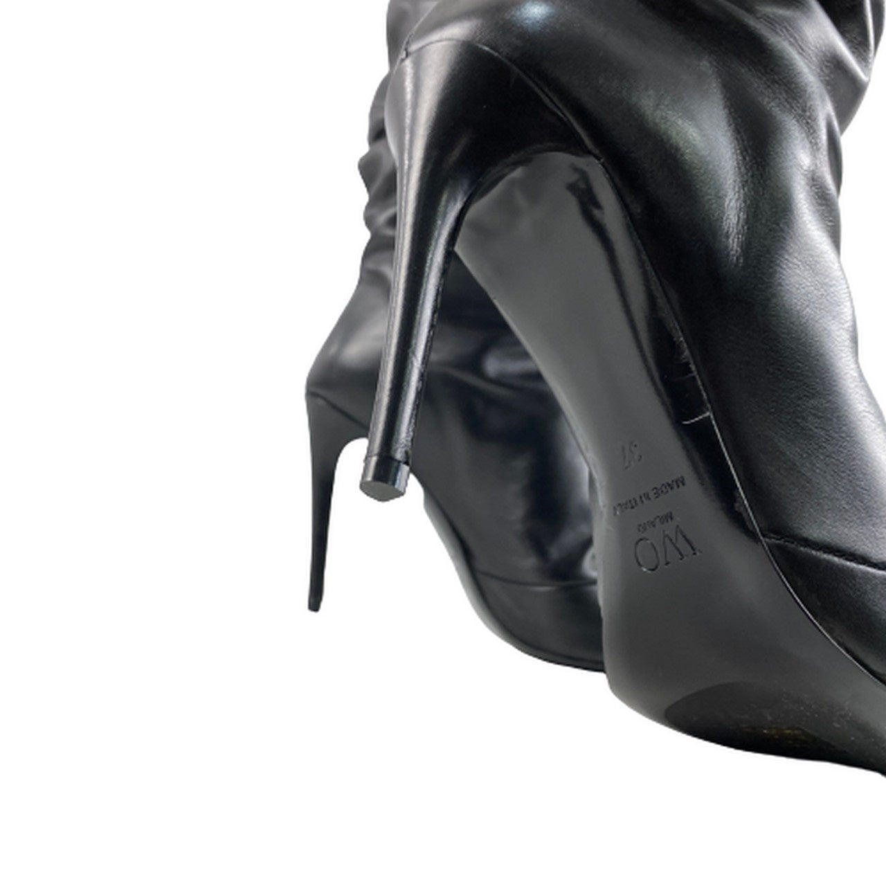 Wo Milano Stivali 700 T.100 - SanShopLuxury - -50%, 2019, 36, 37, 38, 40, Autunno/Inverno, Calzature, Donna, FW19, Nero, Outlet, Stivali, Viola, Viola scuro, Wo Milano