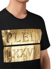 Philipp Plein T-Shirt CMTK4687/PJY002N0216 - SanShopLuxury - -50%, 2020, Abbigliamento, Autunno/Inverno, FW20, L, Nero, Outlet, Philipp Plein, T-Shirt, Uomo, XL